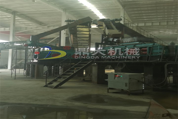 对辊破碎机安装现场