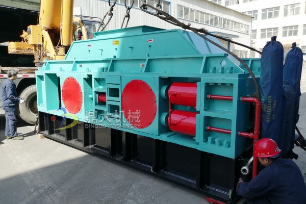 液压对辊制砂机